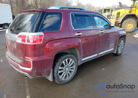 2017 GMC Terrain Denali from USA, damaged, VIN 2GKFLVE35H6122801